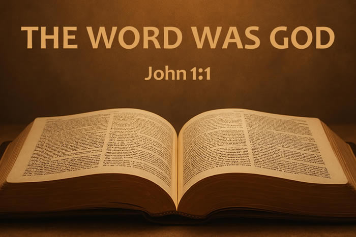The Word Was God - Open Bible