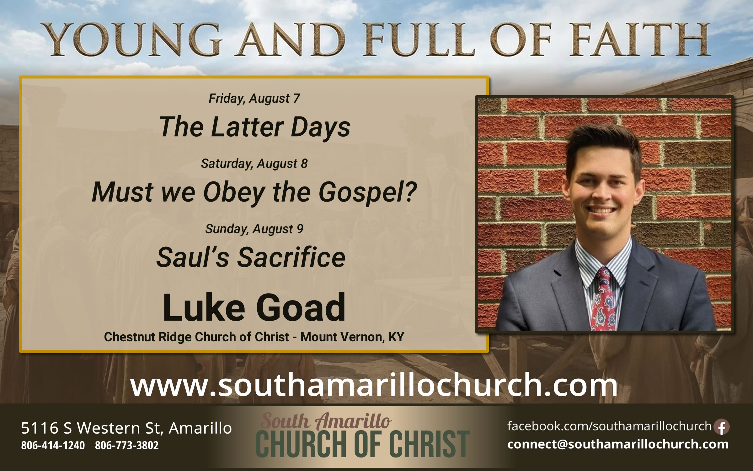 Young and Full of Faith Gospel Meeting Series